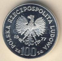 Lengyelország 1977. 100Zl Ag "Henryk Sienkiewicz" T:PP Csak 20.000db!