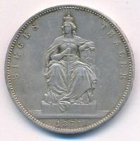 Német Államok / Poroszország 1871A Tallér Ag "I. Vilmos / Győzelmi tallér" (18,56g) T:VF p...