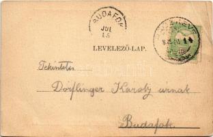 1902 Ráckeve, Cs. és kir. uradalmi kastély (EB)