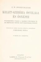 Magyar Földrajzi Társaság Könyvtára sorozat 7 kötete: 

[Agostini, Alberto Maria de (1883-1960)] A...