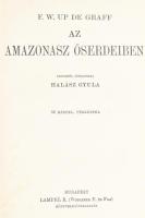Magyar Földrajzi Társaság Könyvtára sorozat 7 kötete: 

[Agostini, Alberto Maria de (1883-1960)] A...