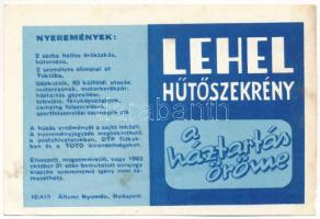 1963. "Olimpiai Sorsjegy - Tokio 1964" 20 osztály sorsjegye 4Ft értékben, "73988&quot...