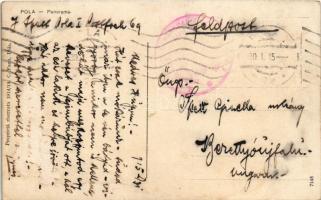 1915 Pola, Pula; este / night. 1914/15. C. Fano (Rb)