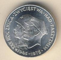 Lengyelország 1975. 200Zl Ag "Győzelem a fasizmus felett" T:BU