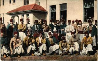 1916 Aus deutschen Gefangenenlagern, Gefangene Turkos und Zuaven / WWI German military prison camp, Turkish and Zouave POWs / Első világháborús német hadifogoly tábor, török és zuávi hadifogylok (r)