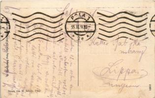 1914 K.u.K. Kriegsmarine Eskadre vor Malta / Osztrák-magyar hajóraj / Austro-Hungarian Navy squadron...