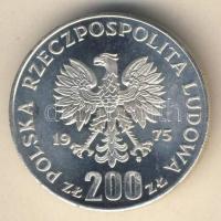 Lengyelország 1975. 200Zl Ag "Győzelem a fasizmus felett" T:BU
