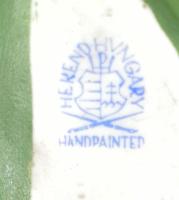 Herendi sárga rózsa. Jelzett, minimális kopottsággal, m: 5 cm