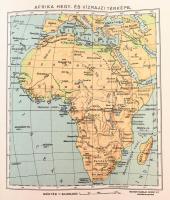 Cholnoky Jenő (1870-1950): Afrika. I-II. köt. Magyar Földrajzi Társaság Könyvtára. Bp., [1930], Lamp...
