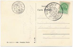 1940 Beszterce, Bistritz, Bistrita; Fritsch szálloda és belseje, kert, autóbusz / hotel and interior...