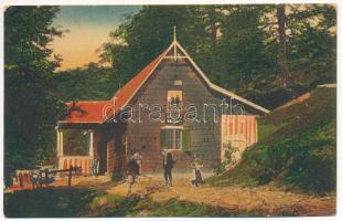 1913 Gaina-hegy, Gajna-hegy; Aradi Turista Egyesület &quot;Czárán Gyula&quot; menedékháza és meteorológiai állomása és saját kiadása / rest house and meteorological station, tourists (EB)