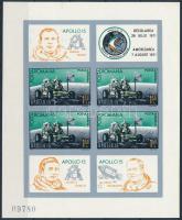 1971 Apollo 15 vágott blokk Mi 89