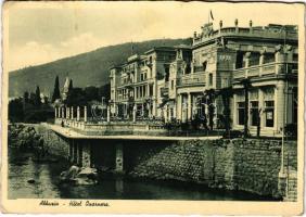 1937 Abbazia, Opatija; Hotel Quarnero (EK)