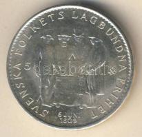 Svédország 1959. 5K Ag "Az Alkotmány 150. évfordulója" T:1/2+