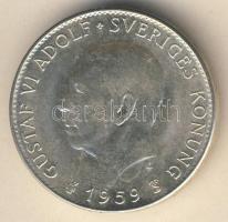 Svédország 1959. 5K Ag "Az Alkotmány 150. évfordulója" T:1/2+