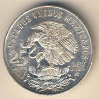 Mexikó 1968. 25P Ag "Olimpia" T:2 ph