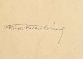 Kézdi-Kovács Lóránt (1897-1916), 4 db mű: Férfi aktok, 1913-14. Szén, papír, mindegyik jelzett. Prov...