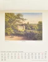 1988 Alexander von Humboldt (1769-1859) - Berlin in seiner Zeit, Kalender / A régi Berlin, színes re...