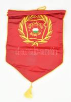 Szocialista Brigád asztali zászló, 35×24 cm