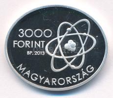 2013. 3000Ft Ag "Wigner Jenő" kapszulában, tanúsítvánnyal T:PP Adamo EM264