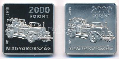 2015. 2000Ft Cu-Ni "Szilvay Kornél" kapszulában (2xklf) T:BU,PP Adamo EM299