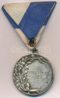 1937. "Ne bántsd a magyart" ezüstözött bronz díjérem mellszalagon, hátoldalon "Pászto...