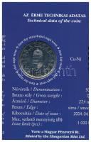 2004. 50Ft Cu-Ni "A Magyar Köztársaság az Európai Unió tagja" első napi veret, sorszámozot...