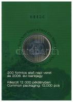 2009. 200Ft elsőnapi veret + 2006. 200Ft "FB" "Búcsú a 200Ft-os bankjegytől", so...