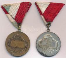 Szigethy István (1891-1966) 1935. "Huj huj hajrá!" ezüstözött fém díjérem, hátoldalon &quo...