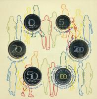 2011. 5Ft-200Ft (6xklf) forgalmi sor szettben, "Magyarország pénzérméi" sorozat T:PP Adamo...