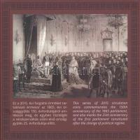 2015. 5Ft-200Ft (6xklf) "Országgyűlés" forgalmi sor dísztokban T:BU Adamo FO49