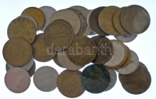 37db-os vegyes osztrák érmetétel T:vegyes 37pcs of mixed austrian coin lot C:mixed