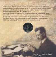 2005. 1Ft-100Ft (7xklf) forgalmi sor szettben + 2005. 10Ft "József Attila", a belső tok ra...