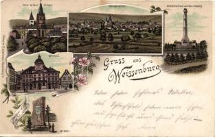 1899 Weissenburg Litho