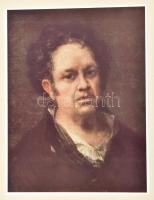 Goya. Neun farbige Wiedergaben mit einer Einführung von Paul Wescher. Basel, 1943, Holbein-Verlag, 6...