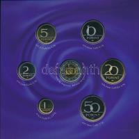 2007. 1Ft-100Ft (7xklf) forgalmi sor szettben,"A Római Szerződés aláírásának 50. évfordulója&qu...