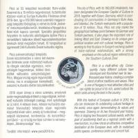 2010. 5Ft-200Ft (6xklf) forgalmi sor szettben + "Pécs 2010 - Európa Kulturális Fővárosa" A...