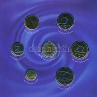 2007. 1Ft-100Ft (7xklf) forgalmi sor szettben,"50 éves a Római Szerződés" + 50Ft "50 ...