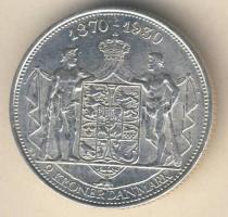 Dánia 1930. 2K Ag "Király 60. születésnapja" T:2