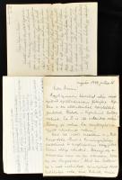 cca 1911-1913 Régi napló, közel 300 oldalnyi bejegyzéssel (az első 75 oldalon egyenleg-nyilvántartás...