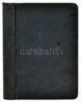 cca 1911-1913 Régi napló, közel 300 oldalnyi bejegyzéssel (az első 75 oldalon egyenleg-nyilvántartás...
