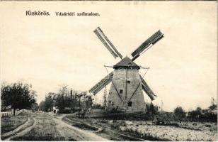 Kiskőrös, Vásártéri szélmalom. Majoros és Szekulesz / windmill