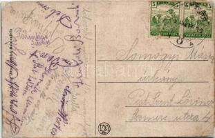 1919 Balatonlelle-gyógyfürdő, Szallay Imre utca. Wollák József utódai kiadása (r)