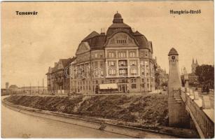 Temesvár, Timisoara; Hungária fürdő. Polatsek kiadása / spa, bath