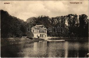 1913 Arad, Városligeti tó / lake