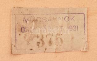 D. Varga Edit, működött a XX. sz. első felében: Királylány (illusztráció). Akvarell, papír, jelezve ...