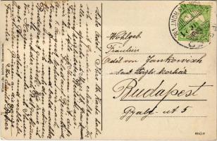 Feled, Veladín, Feledince, Jesenské; Királyi járásbíróság. Winter Sz. felvétele / county court