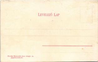 Aranyosmarót, Zlaté Moravce; Úri utca, Pető Albert üzlete. Kiadja Brunczlik Imre / street view, shop...