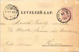 1899 (Vorläufer) Tátra, Magas-Tátra, Vysoké Tatry; Auf dem Gipfel der Gerlsdorfer Spitze (2663 m). C...