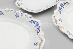 Alt Wien 19 darabos étkészlet, tálak, kínálók, leveskínáló tálak, jelzéssel, kopással